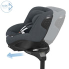 maxi cosi mica 360 pro isofixli bebek oto koltugu authentic graphite 27863
