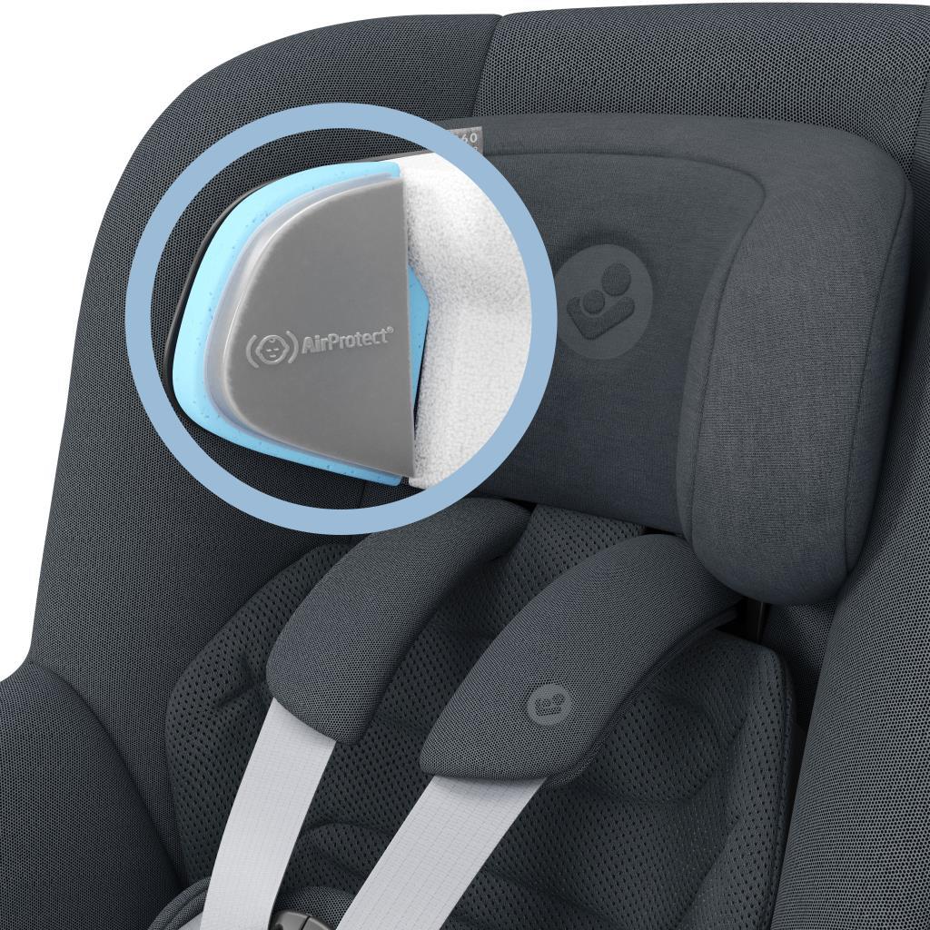 maxi cosi mica 360 pro isofixli bebek oto koltugu authentic graphite 27869