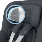 maxi cosi mica 360 pro isofixli bebek oto koltugu authentic graphite 27869