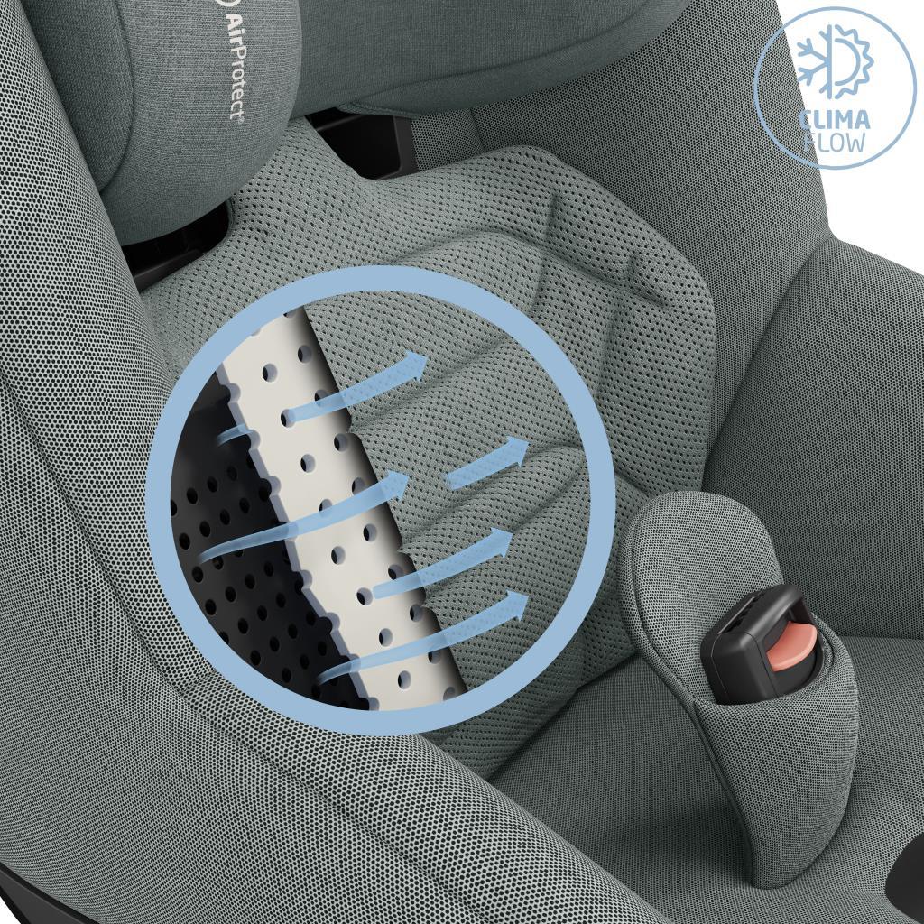 mica 360 pro kızaklı bebek oto koltuğu authentic-grey 27855