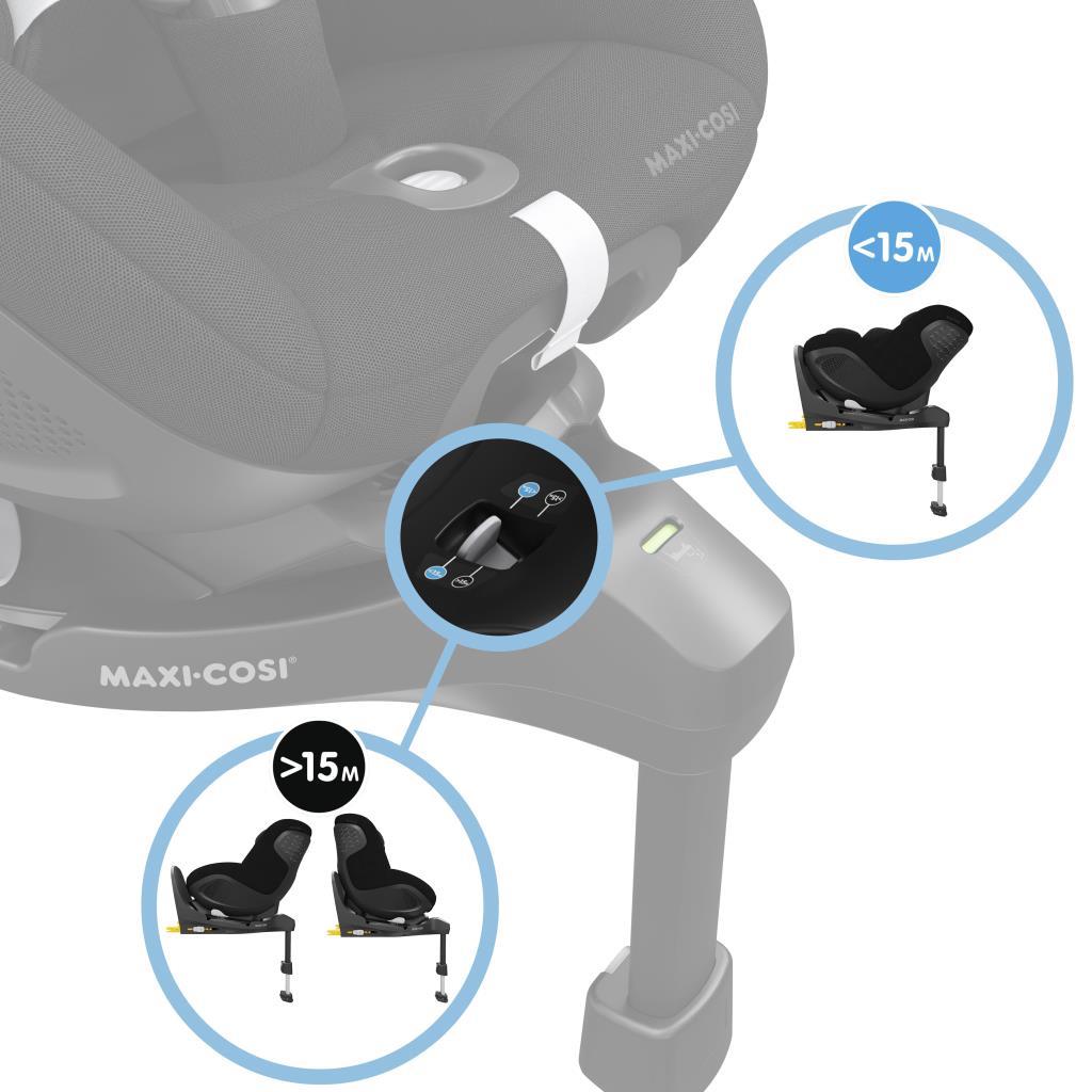 maxi cosi mica 360 pro isofixli ilk-kizakli-arac-disina-cikabilen bebek oto koltugu authentic black 27752