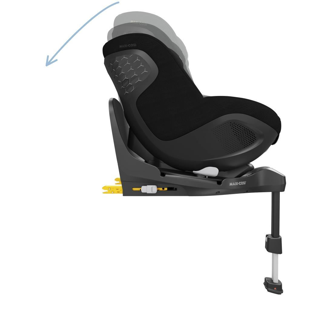 maxi cosi mica pro 360 isofixli dönebilir bebek oto koltugu authentic black 27758
