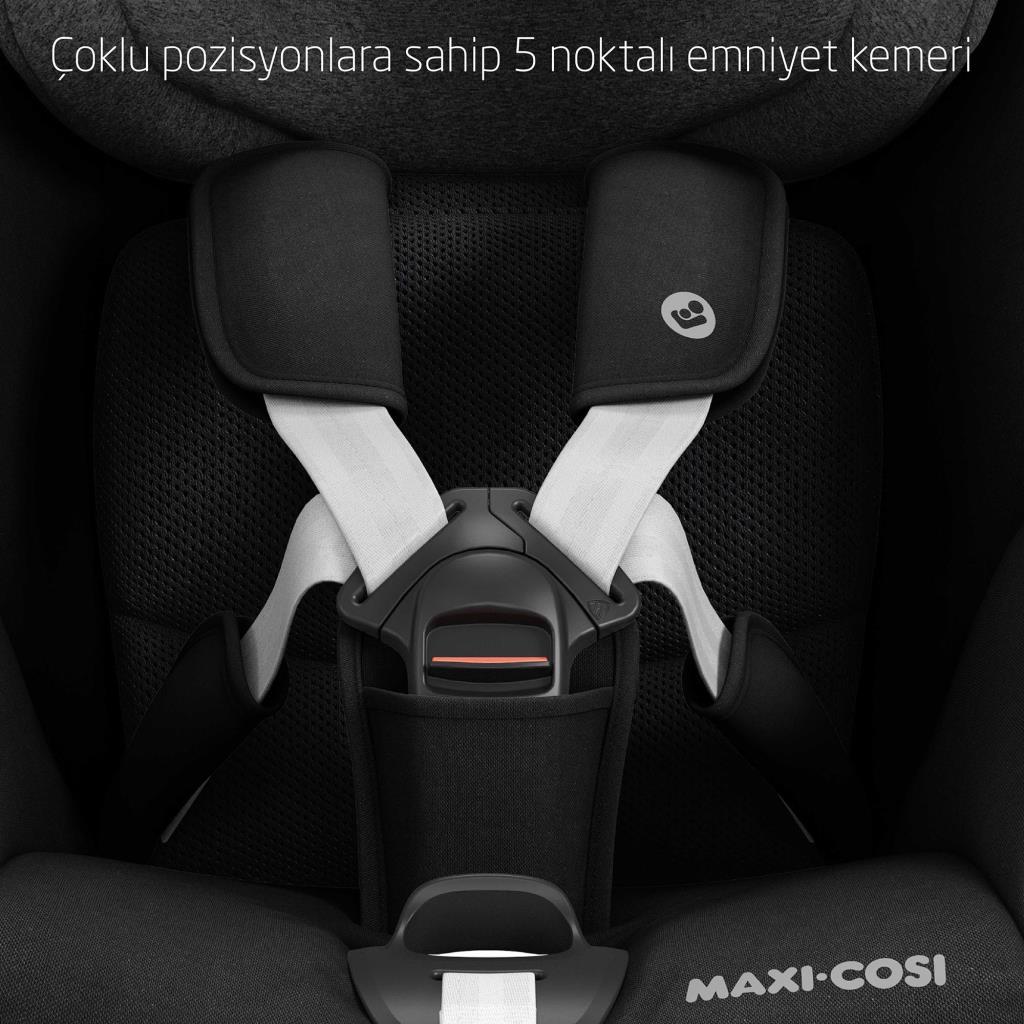 maxi cosi mica pro eco 360 dönebilir bebek oto koltuğu authentic black 27253