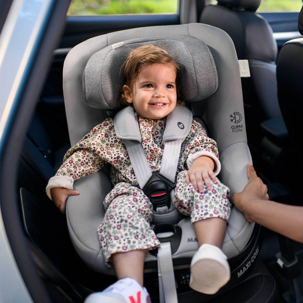 Mica pro isofixli 360 dönebilir bebek oto koltuğu authentic grey 27243