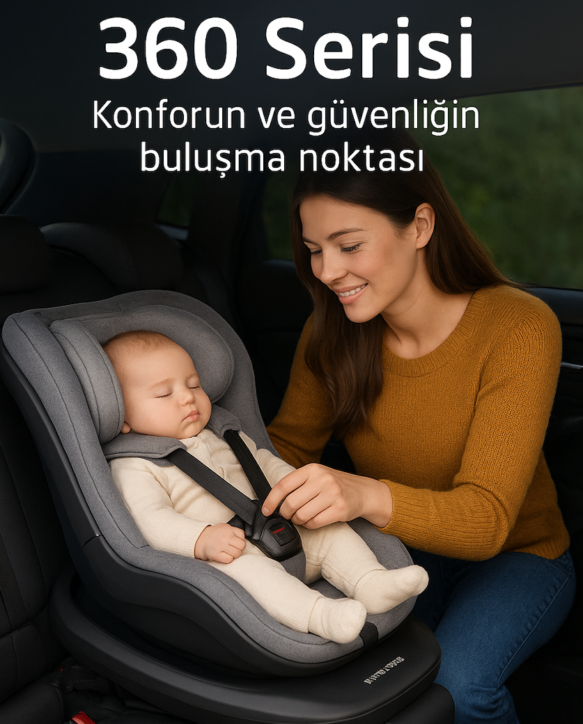 Maxi-Cosi 360 Serisi: Bebeğiniz İçin En Güvenli ve Konforlu Seçim