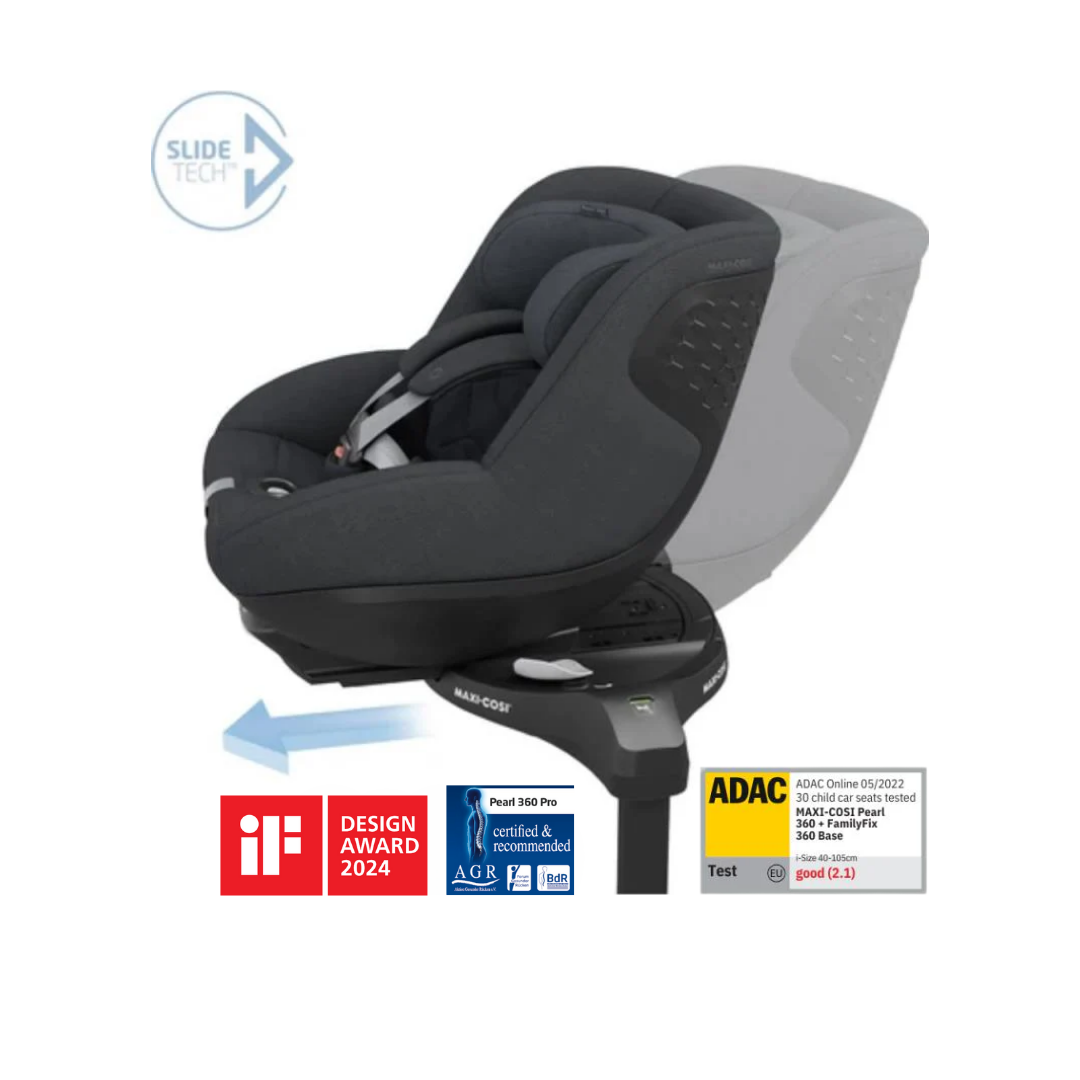 maxi cosi pearl adac Maxi-Cosi Pearl 360 Pro Kızaklı, Araç Dışına Çıkabilen ADAC'lı 360 Dönebilen Yatabilen İsofix Bazalı Bebek Oto Koltuğu – Maxi-Cosi Türkiye