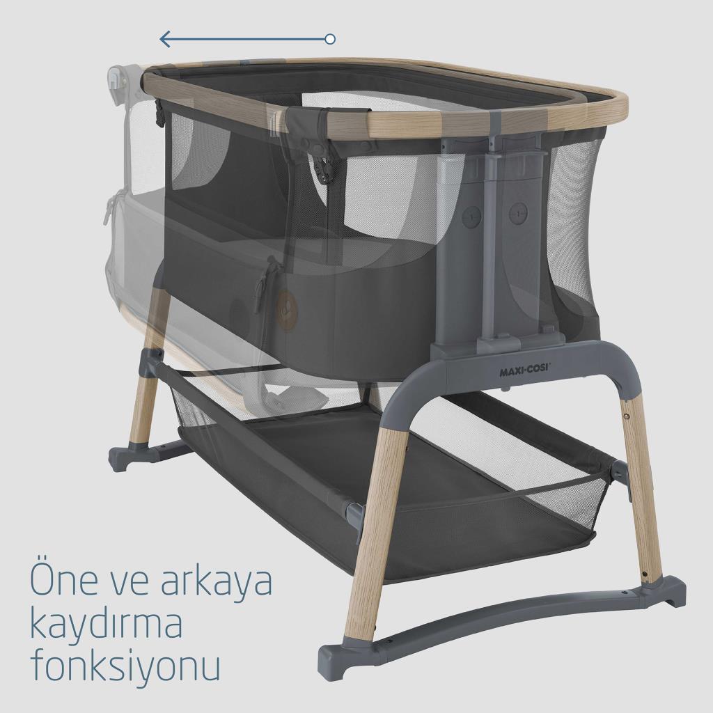 maxi cosi anne yanı Maxi-Cosi Iora Air Sallanabilen Ahşap Görünümlü Anne Yanı Beşik Beyond –  Maxi-Cosi Türkiye
