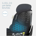 Maxi cosi mica pro isofixli 360 dönebilir bebek oto koltuğu authentic graphite 27278