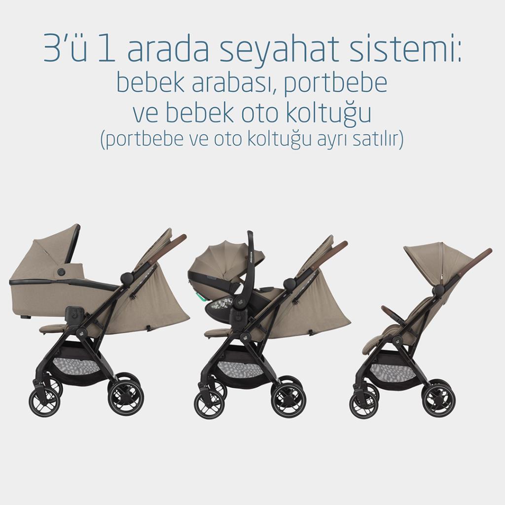 Maxi-Cosi Soho Kompakt Seyahat Sistem Olabilen Otomatik Katlanan