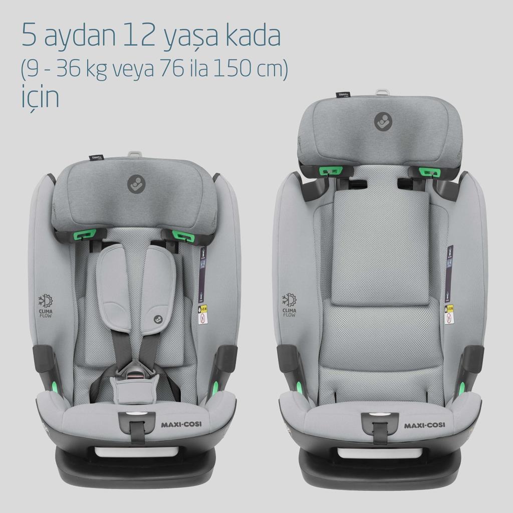 maxi cosi titan pro i size adac Maxi-Cosi Titan Pro I-Size ADAC'lı 9-36 Kg Çocuk Oto Koltuğu Authentic –  Maxi-Cosi Türkiye