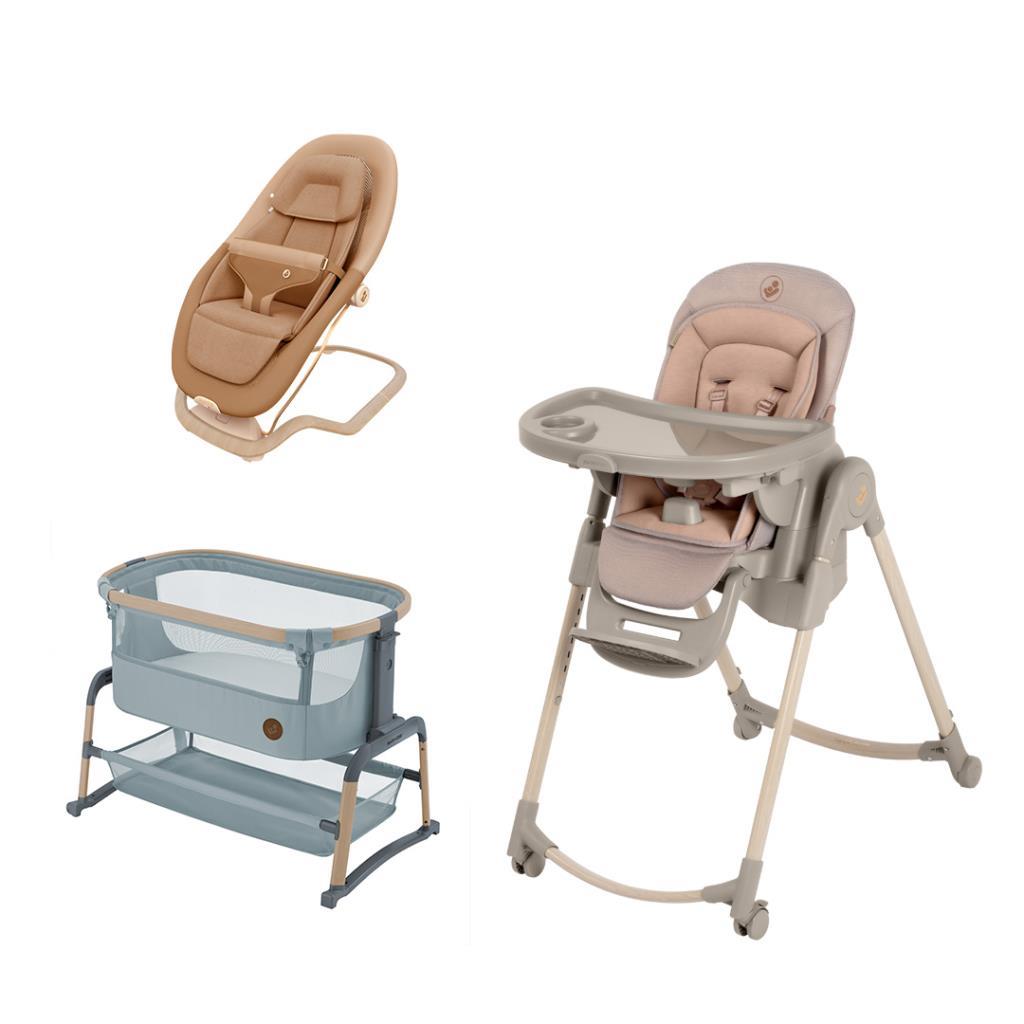 maxi-cosi türkiye Maxi-Cosi Yenidoğan Ev Ürünleri Seti Terra-Grey – Maxi-Cosi Türkiye