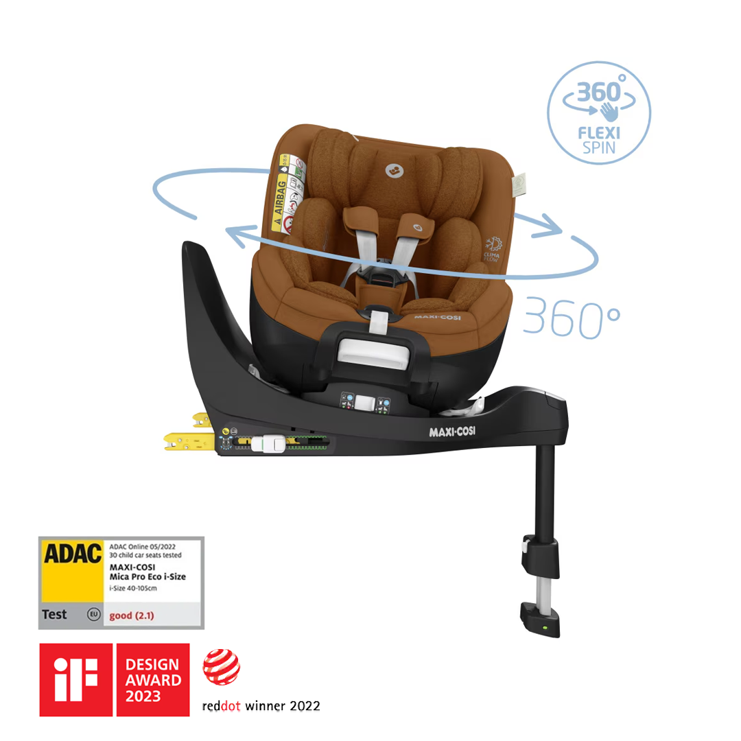maxi cosi mica pro eco i-size adac Maxi-Cosi Mica Pro Eco I-Size ADAC'lı İsofix'li 360 Dönebilir Yatabili –  Maxi-Cosi Türkiye