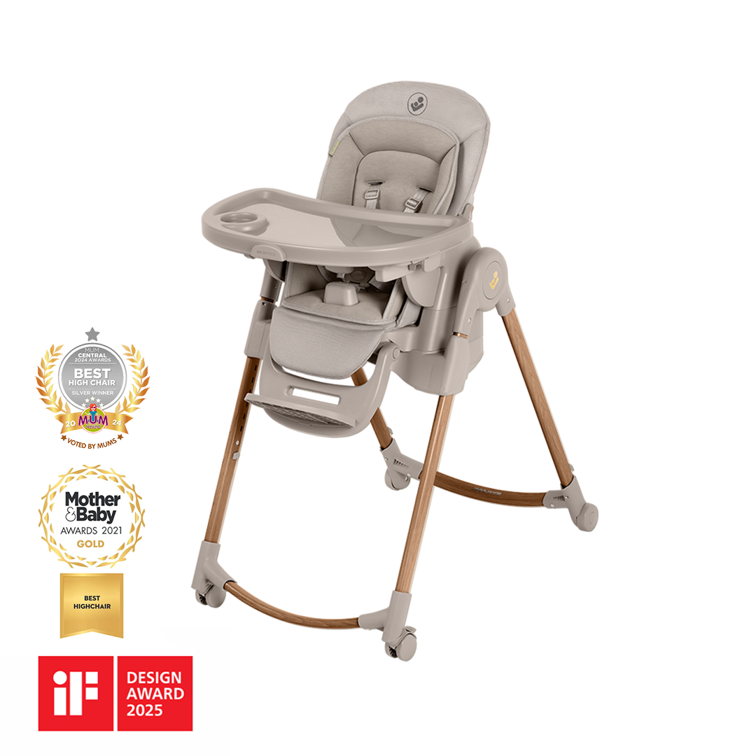 maxi cosi mama sandalyesi Maxi -Cosi Minla Plus 6'sı Bir Arada Ahşap Görünümlü 4 Tekerlekli Mama  Sandalyesi Beige – Maxi-Cosi Türkiye